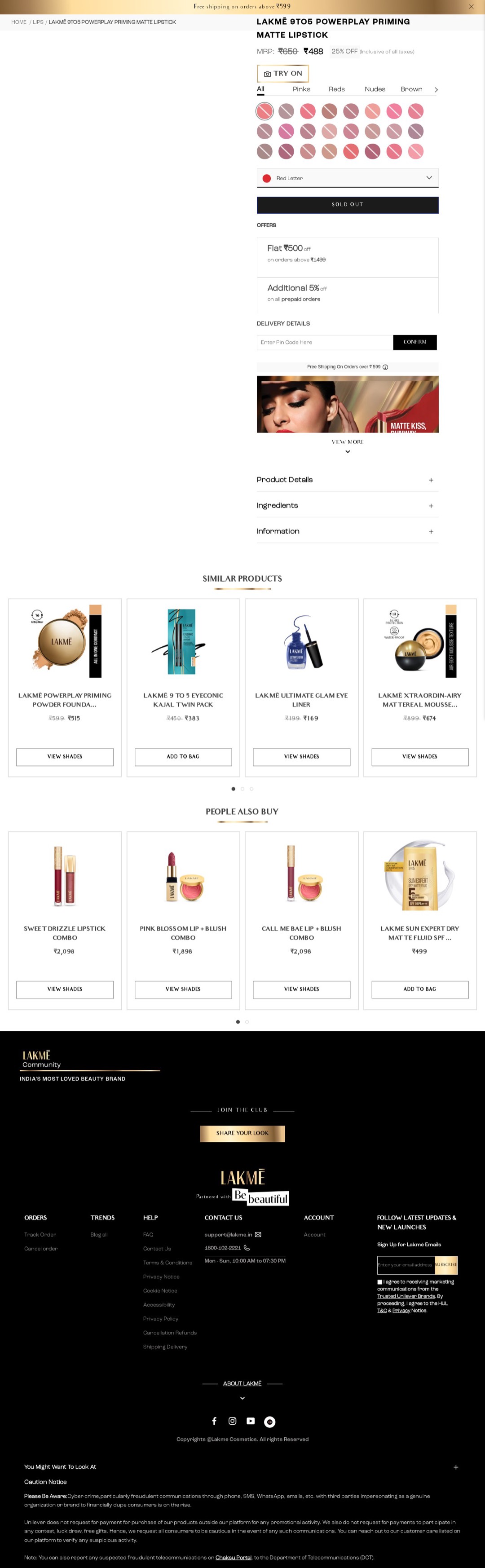 lakmeindia.com