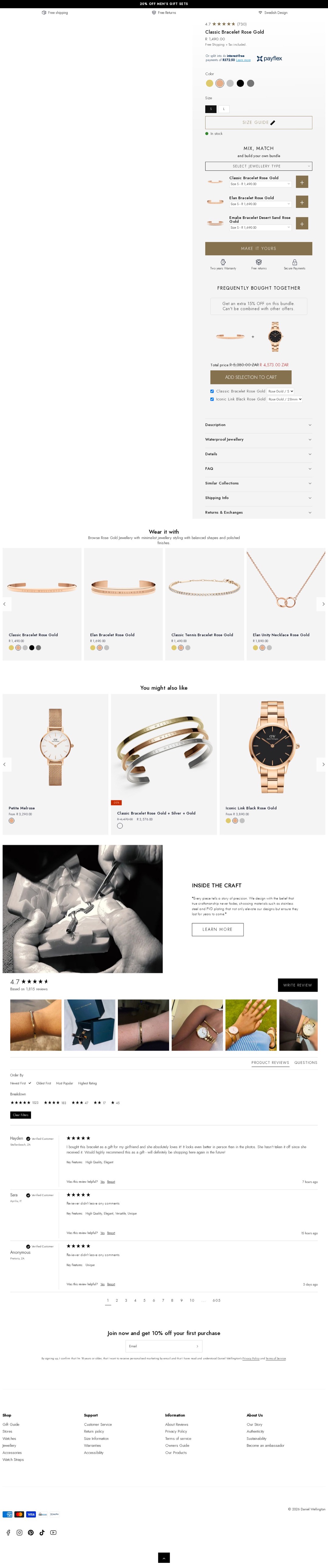 za.danielwellington.com